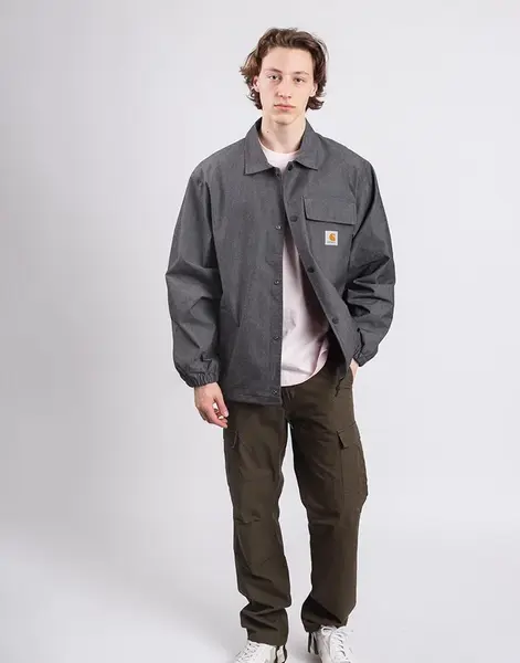 Carhartt WIP Blake Coach Jacket Black rinsed XL