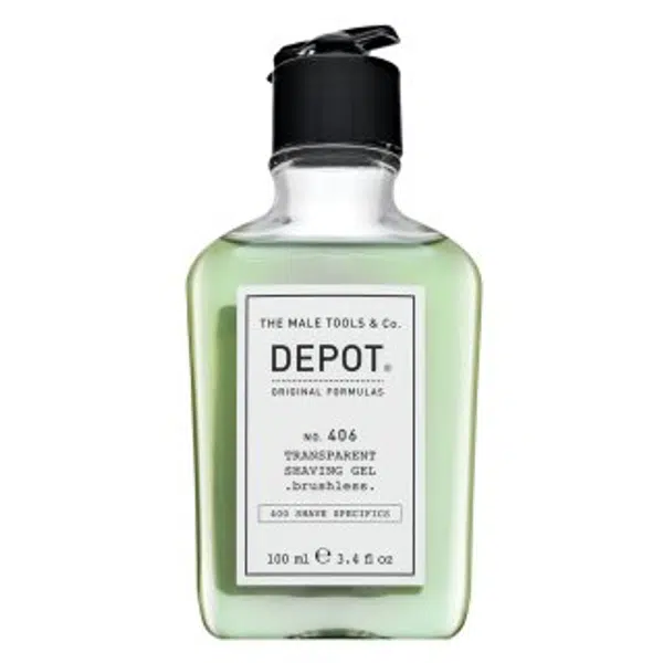 Depot gél na holenie No. 406 Transparent Shaving Gel 100 ml