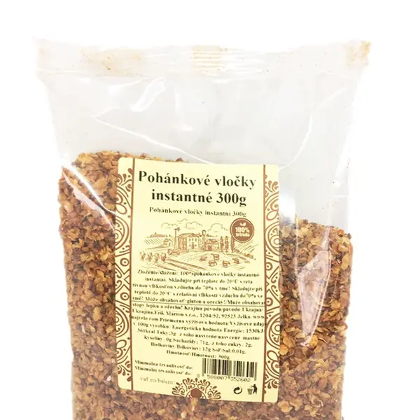 NAJTELO Pohánkové vločky instanté 300 g