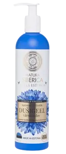 NATURA SIBERICA Osvěžující sprchový gel na tělo – chrpa a moruška 400 ml