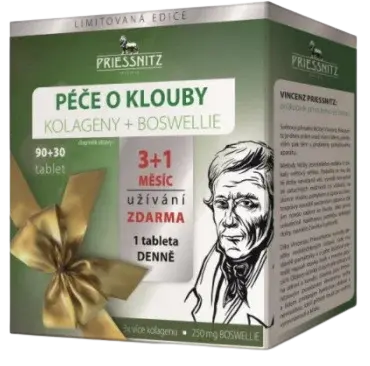PRIESSNITZ Péče o klouby Kolageny+Boswellie 120 tablet