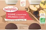 BABYBIO jablko švestka 2 x 130 g