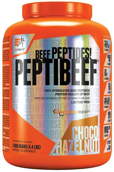 EXTRIFIT Peptibeef  čokoláda oříšek 2000 g