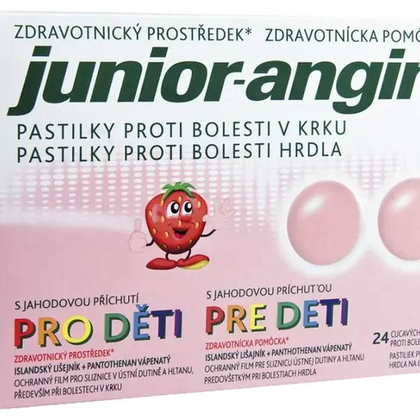 JUNIOR-ANGIN  24 pastilek