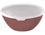 Mísa s víkem Caruba 8 l, cihlová