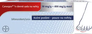 CANESPOR 1x denně sada na nehty 10 g