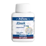MEDPHARMA Zinek 15 mg 107 tablet