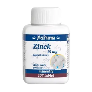 MEDPHARMA Zinek 15 mg 107 tablet