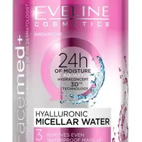 EVELINE FaceMed+ - Hyaluronová micelární voda 3v1 400 ml