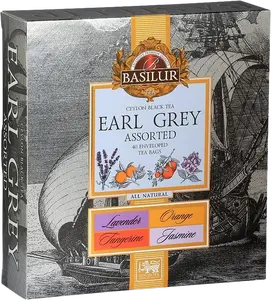 BASILUR Earl Grey Assorted přebal 40 x 2 g