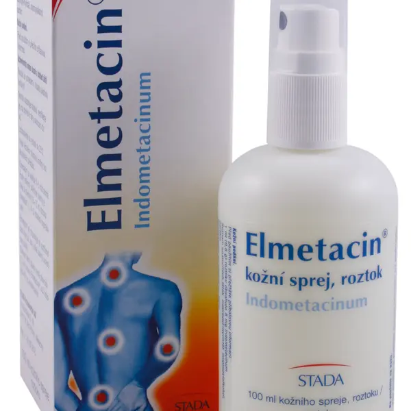 ELMETACIN dermální sprej roztok 1% 100 ml