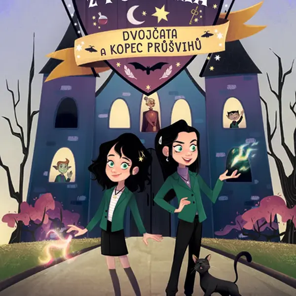 Kniha: Čarodějky z Podivína - Dvojčata a kopec průšvihů od Gravesová Luna