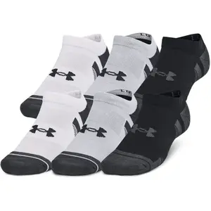 Under Armour PERF TECH 6PK NS Unisex ponožky, šedá, velikost