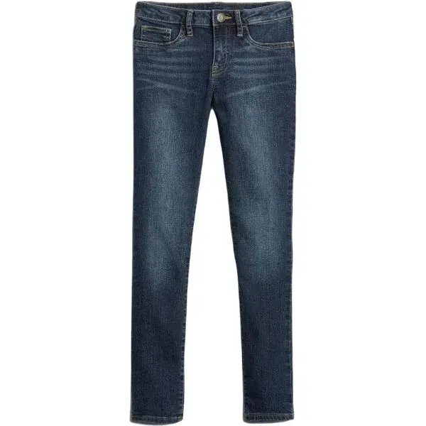 GAP V-NEW SUPSKINNY Dívčí džíny, tmavě modrá, velikost 8Y