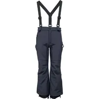 LOAP LONDUS Dětské lyžařské softshellové kalhoty, tmavě modrá, velikost 146-152