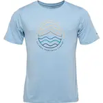 Columbia KWICK HIKE GRAPHIC SS TEE Pánské triko, světle modrá, velikost