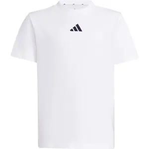 adidas T-SHIRT KIDS Dětské triko, bílá, velikost