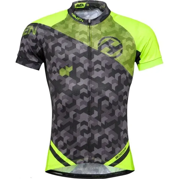 HAVEN SINGLETRAIL MEN Pánský cyklistický dres, černá, velikost XXXL