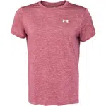Under Armour TECH TWIST Dámské tričko, vínová, velikost M