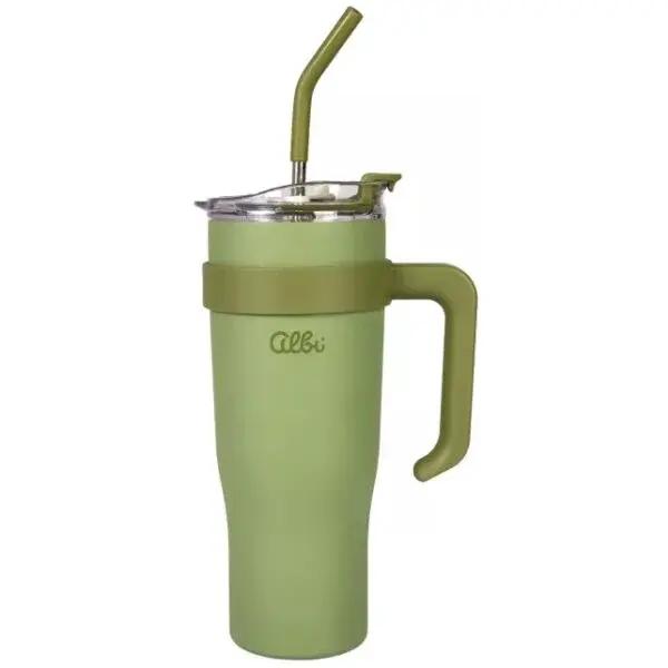 ALBI THERMAL MUG XXL Termohrnek, zelená, velikost 1,2 L