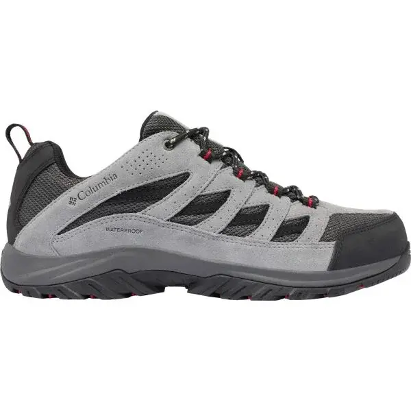 Columbia CRESTWOOD WATERPROOF M Pánská outdoorová obuv, šedá, velikost 44.5