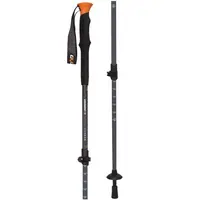 Crossroad MOHAWK Třídílné trekové hole, tmavě šedá, velikost