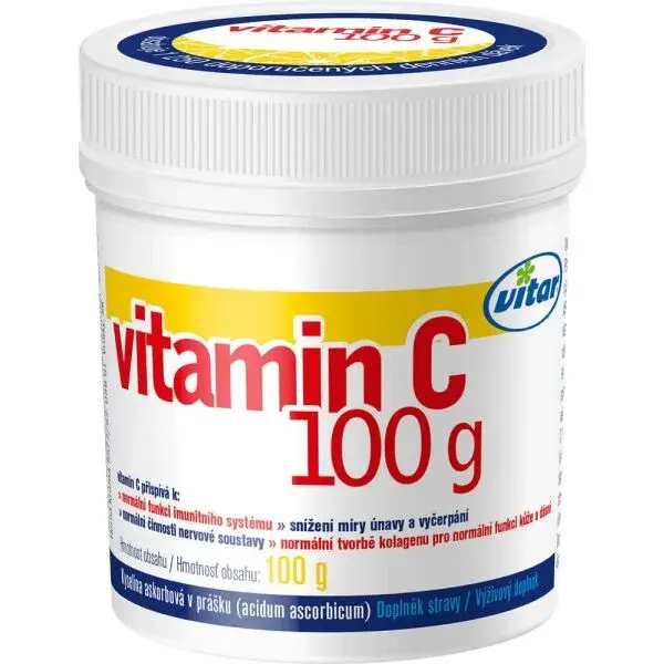 VITAR VITAR VITAMIN C PRÁŠEK 100 G Doplněk stravy, , velikost