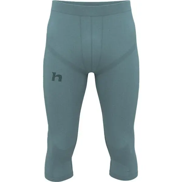 Hannah THERMO ACTIVE P 3/4 Pánské funkční legíny, světle modrá, velikost XL/XXL