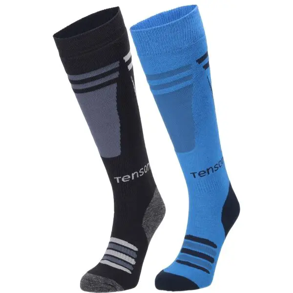 TENSON CORE SKI SOCK 2PK Unisex lyžařské ponožky, černá, velikost 46-48