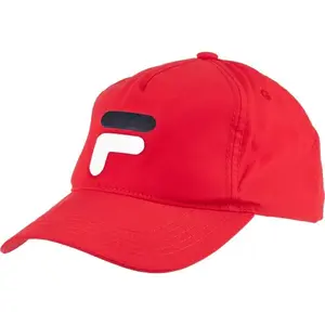 Fila MAX Unisex kšiltovka, červená, velikost UNI