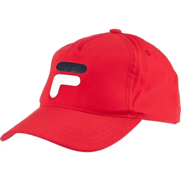 Fila MAX Unisex kšiltovka, červená, velikost UNI