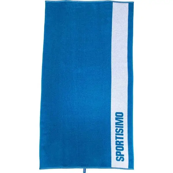 Sportisimo TOWEL SPORTISIMO Froté osuška, modrá, velikost