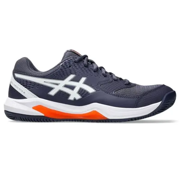 ASICS GEL-DEDICATE 8 CLAY Pánská tenisová obuv, tmavě modrá, velikost 43.5