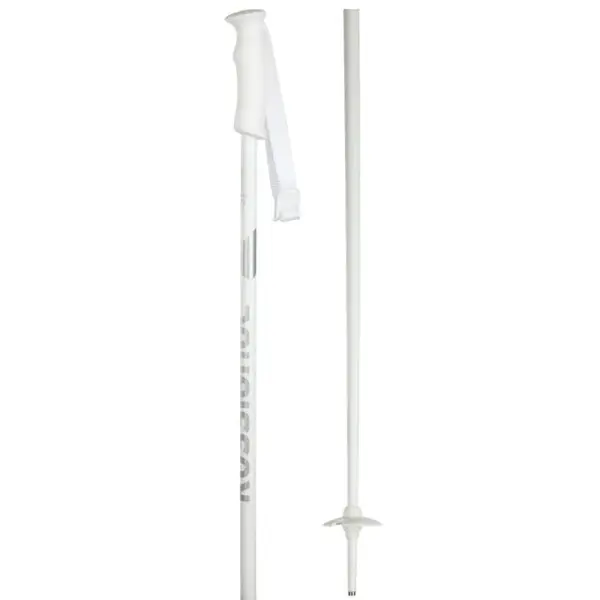 Rossignol ELECTRA Dámské sjezdové hole, bílá, velikost