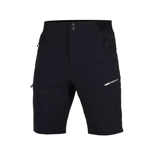 Northfinder ANDREAS Pánské šortky, černá, velikost