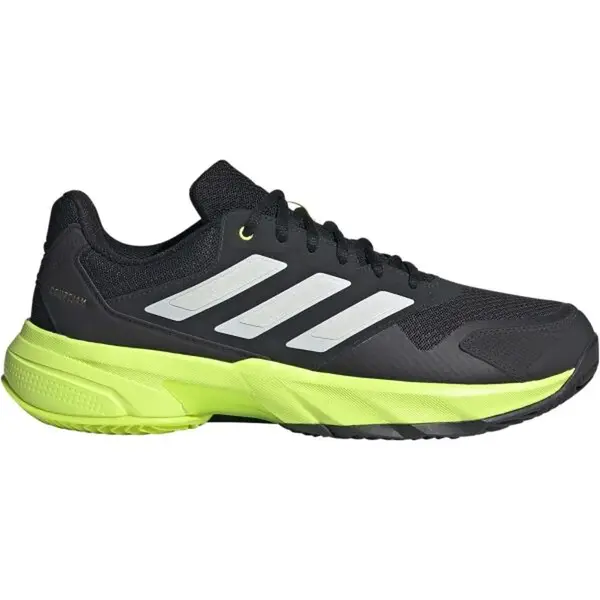 adidas COURTJAM CONTROL 3 M CLY Pánská tenisová obuv, černá, velikost 43 1/3