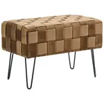 Xora TABURETOVÁ LAVICE, kov, textil, 72/49/42 cm