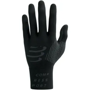 Compressport 3D THERMO GLOVES Unisex běžecké rukavice, černá, velikost