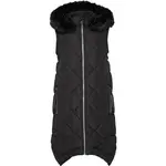 Northfinder JILLIANTIS Dámská dlouhá vesta, černá, velikost