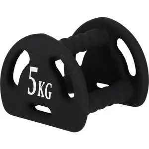 Fitforce 2IN1 FDB 5KG Multifunkční činka, černá, velikost 5 KG