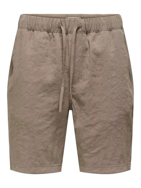 Only & Sons Nohavice 'Trake'  hnedá