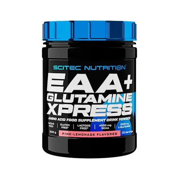 Scitec Nutrition EAA + Glutamine Xpress 300 g ružová limonáda