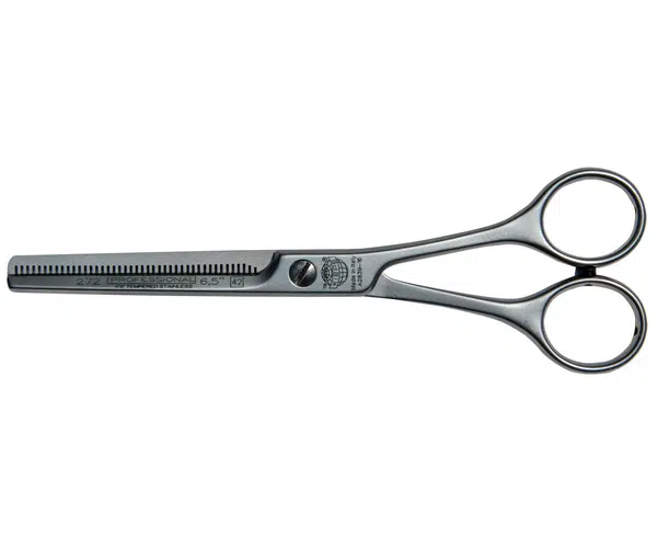 Efilační nůžky Kiepe Coiffeur Super Line 272 - 6,5" stříbrné, 42 zubů (272/6.5) + dárek zdarma