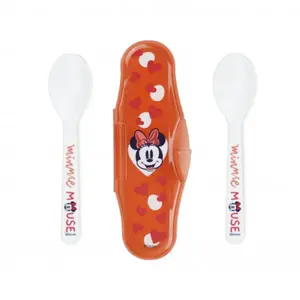 Sada 2 lžiček s pouzdrem, Minnie New