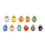 Alloy & Lampwork Pendants