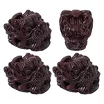 4Pcs Wood Beads