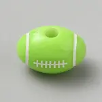 Opaque Acrylic European Beads