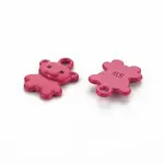 Spray Painted Alloy Charms