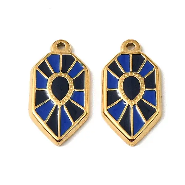 304 Stainless Steel Enamel Pendants