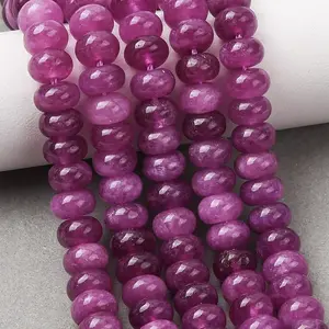 Natural White Jade Beads Strands